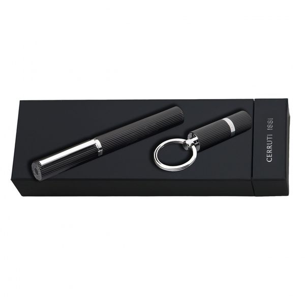 Set CERRUTI : Clé + Stylo