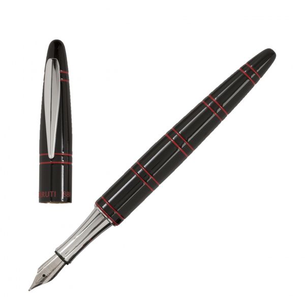 Stylo plume Saturne Noir