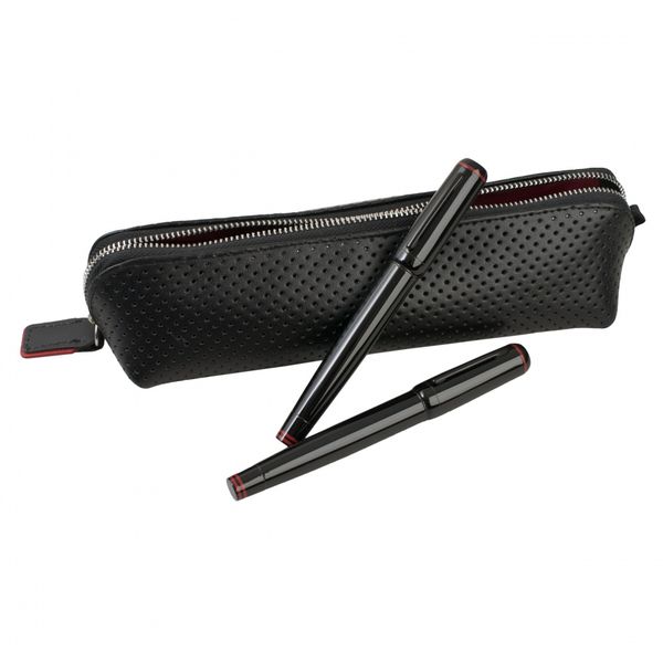 Set CERRUTI : Trousse + Stylo + Stylo