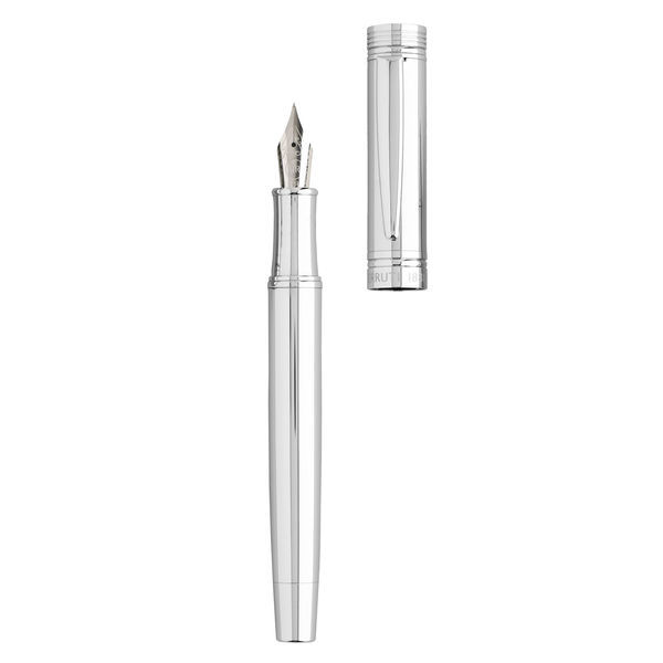 Stylo plume Zoom noir Argent