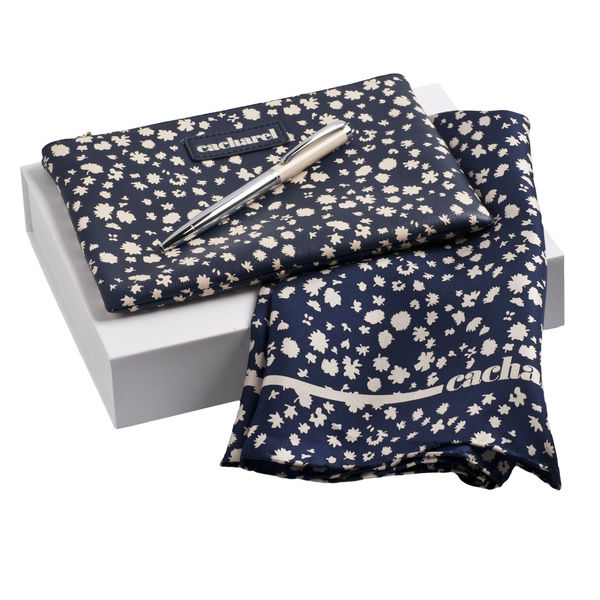 Set CACHAREL : Trousse + Foulard + CSC2724