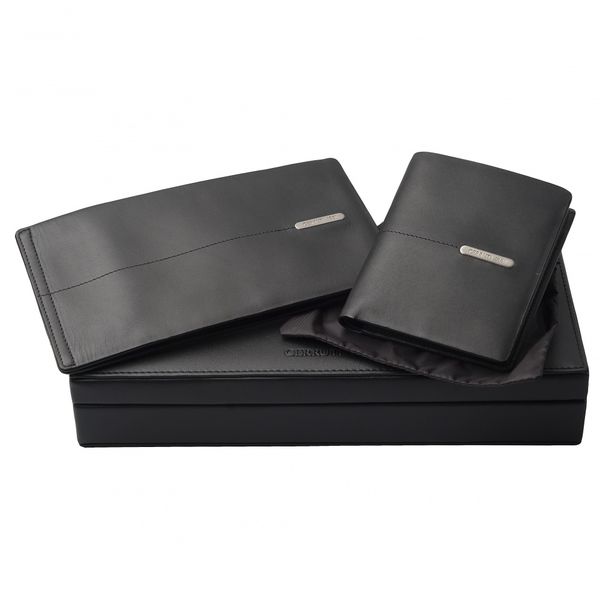 Set CERRUTI : Porte-cartes + Compagnon