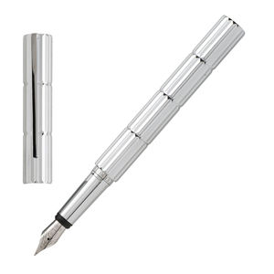 Stylo plume Flake Argent