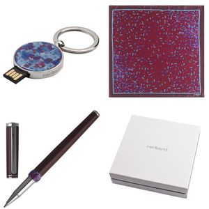 Set Cacharel : Clé USB + Foulard + Stylo pour entreprise 1