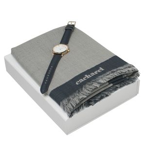 Set Cacharel : Echarpe + Montre personnalisé