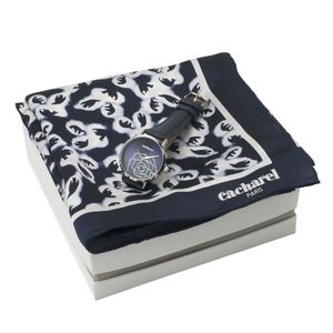 Set Cacharel : Foulard + Montre publicitaire