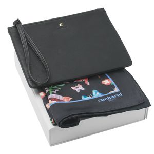 Set Cacharel : Pochette + Foulard personnalisable