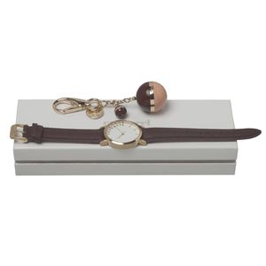 Set Cacharel : Porte-clefs + Montre personnalisé 1