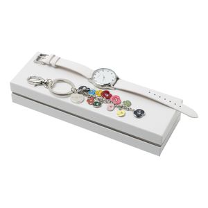 Set Cacharel : Porte-clefs + Montre pour entreprise 1