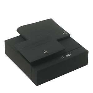 Set Cerruti 1881 : Porte-cartes + Portefeuille-cartes personnalisable