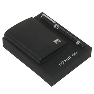 Set Cerruti 1881 : Porte-cartes + Stylo publicitaire