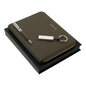 Set Cerruti 1881 : Porte-clefs + Stylo + Conférencier promotionnel 2