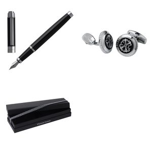 Set Christian Lacroix : Boutons de manchette + Stylo promotionnel 1