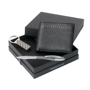 Set Christian Lacroix : Clé USB + Portefeuille-cartes + Stylo pour entreprise 2