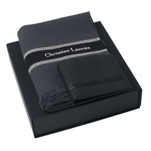 Set Christian Lacroix : Echarpe + Portefeuille-cartes pour entreprise