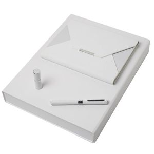 Set Nina Ricci : Clé USB + Ecritoire + Stylo avec logo