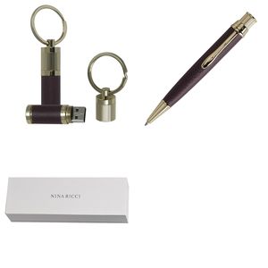 Set Nina Ricci : Clé USB + Stylo personnalisé 1