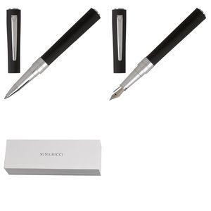 Set Nina Ricci : Stylo + Stylo avec logo 1