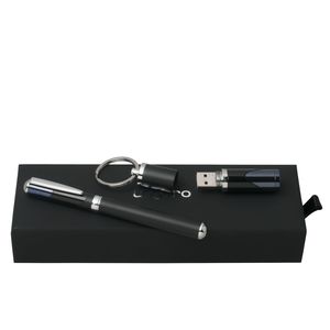 Set Ungaro : Clé USB + Stylo avec logo