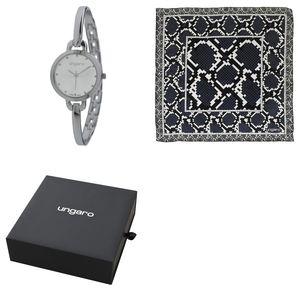 Set Ungaro : Foulard + Montre personnalisable 1