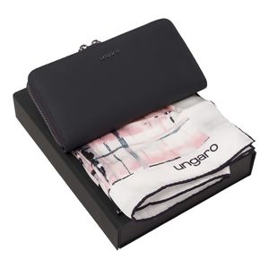 Set Ungaro : Foulard + Portefeuille personnalisable 1