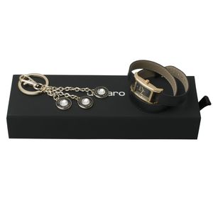 Set Ungaro : Porte-clefs + Montre promotionnel