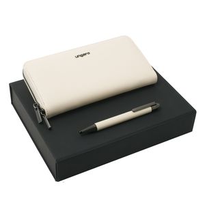 Set Ungaro : Portefeuille + Stylo publicitaire 1