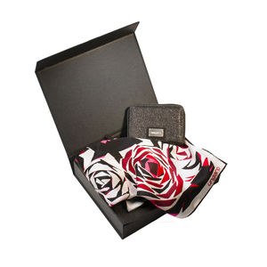 Set UNGARO : Porte-cartes + Foulard 22